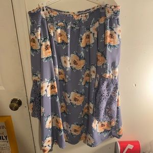 Off the shoulder sun dress